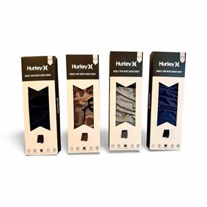 SALE ✨Hurley Men's Supersoft Boxer Briefs 4 Pairs Size M